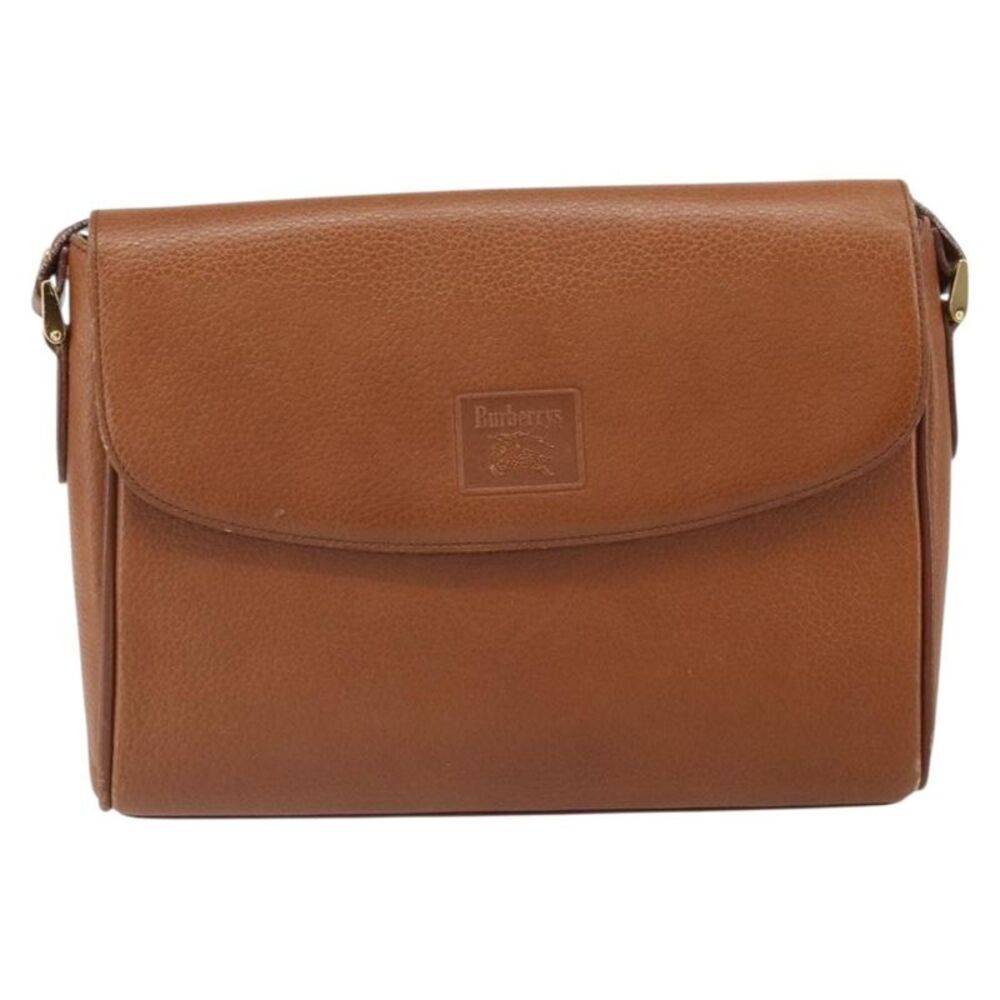 Burberry Vintage Leather Brown Leather Shoulder Bag Bag
